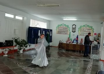 Концерт артистов ДК с.п. Пседах на избирательных участках