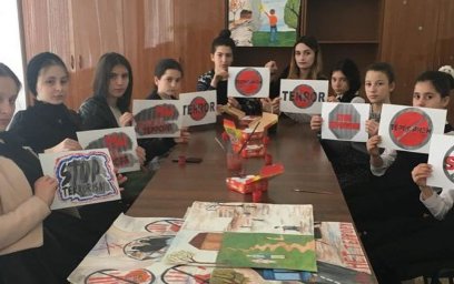 В Назрановском РДК провели беседу  "Мы против террора!".