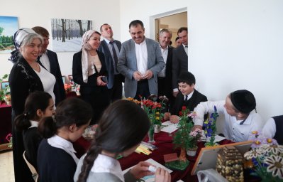 В с.п. Сурхахи состоялось открытие нового Дома культуры