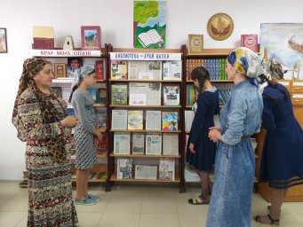В библиотеке ДК с.п. Новый Редант прошло мероприятие , приуроченное ко Дню библиотек