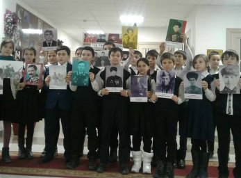 В с.п. Яндаре дети узнали о   героических подвигах своих  земляков.