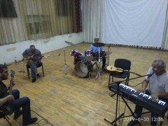Репетиции  ВИА "Престиж"