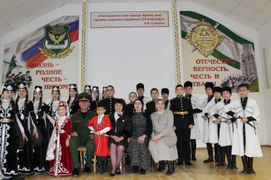 Концерт в Горком кадетском корпусе