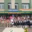 Творческий коллектив РДК с.п. Алхасты на школьном  торжестве 0