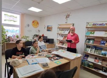 ​Информационный час «Спорт против наркотиков» прошел в Доме культуры Зязиков-Юрта