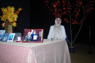 В Долаковском Доме культуры прошла встреча с педагогом и литератором Маккой Дударовой