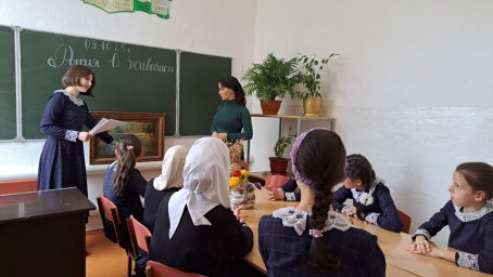 Школьники Ингушетии приобщаются к ценностям отечественной культуры