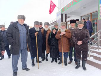 В Сунженском районном Доме культуры прочитали мовлид в память о жертвах сталинской депортации