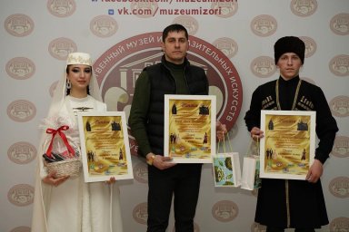 Солисты детского хореографического ансамбля «Таргим» из Карабулака принимали участие в проекте «Грация ингушского танца в музее»