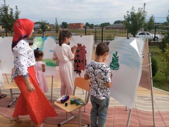 ​День летнего пленэра отметили в Долаковском Доме культуры