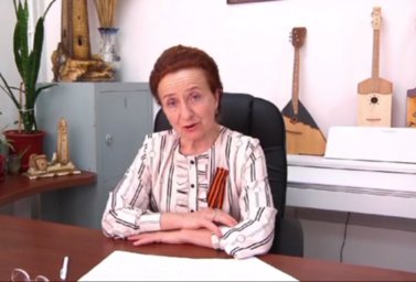 ​Художественный руководитель РДНТ приняла участие в акции-флешмобе «Тебе, Победа, посвящается!»