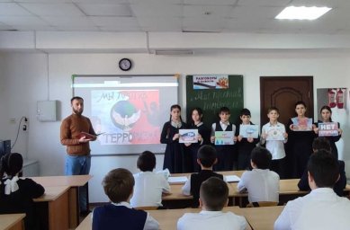​Культработники провели в Алхастах мероприятие «Терроризму - нет!»