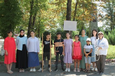 Воспитанники Дворца культуры города Малгобека осваивают старинные игры ингушей