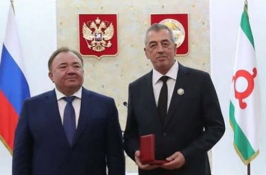 Поздравления Б.Б. Газдиеву