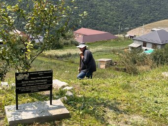 В горах Ингушетии культработники привели в порядок Сад памяти