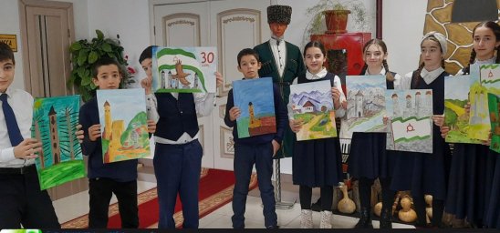 ​Дети Ингушетии рисуют прошлое и настоящее родного края