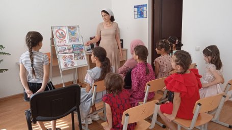 ​В ДК сельского поселения Новый Редант провели с детьми беседу «Скажем терроризму – нет!»